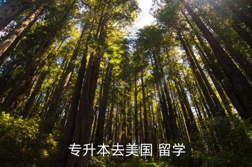  專升本去美國(guó) 留學(xué)