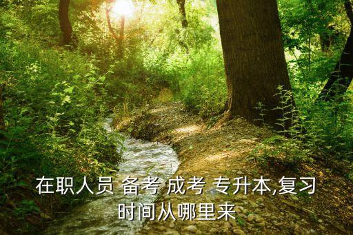 成考專升本備考多久,晚上是復習的黃金時間專升本報名需要多久