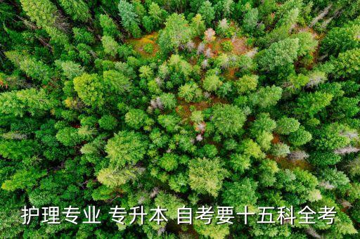 自考護(hù)士專(zhuān)升本試題,自考護(hù)理專(zhuān)業(yè)專(zhuān)升本13門(mén)課共50學(xué)分