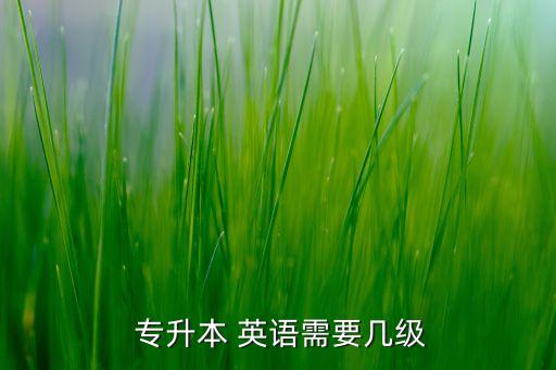 專(zhuān)升本需要英語(yǔ),專(zhuān)升本對(duì)英語(yǔ)成績(jī)無(wú)要求但須滿足以下條件
