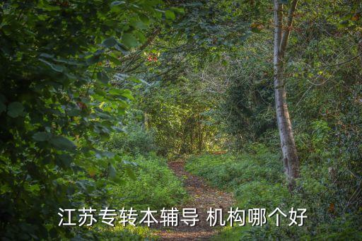  江蘇專轉(zhuǎn)本輔導 機構(gòu)哪個好