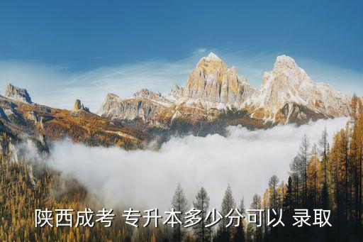 陜西專(zhuān)升本錄取安排,陜西成人高考專(zhuān)升本怎么考?