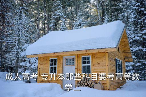 政治 英語(yǔ) 高數(shù)二 專(zhuān)升本,高數(shù)不考英語(yǔ)可改考大學(xué)英語(yǔ)
