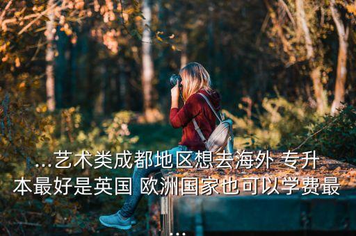 ...藝術類成都地區(qū)想去海外 專升本最好是英國 歐洲國家也可以學費最...