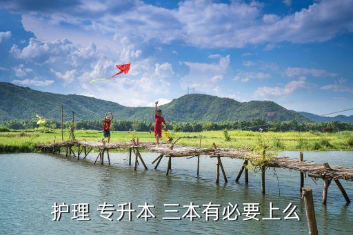 護理 專升本 三本有必要上么