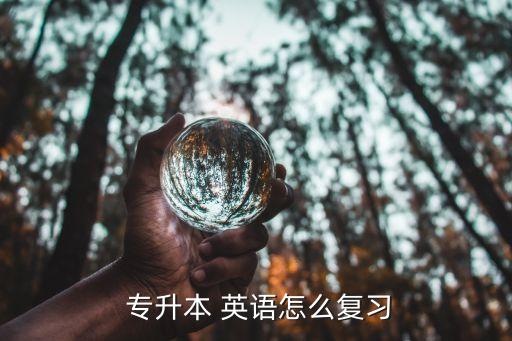  專升本 英語(yǔ)怎么復(fù)習(xí)