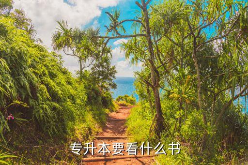  專升本要看什么書(shū)
