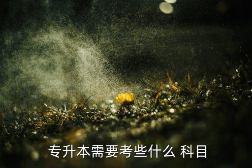 物流專(zhuān)升本的考試科目,物流工程技術(shù)專(zhuān)升本考試科目