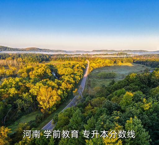 河南 學(xué)前教育 專升本分數(shù)線