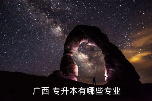  廣西 專(zhuān)升本有哪些專(zhuān)業(yè)