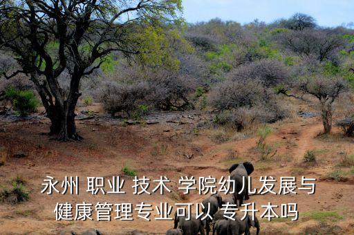  永州 職業(yè) 技術(shù) 學(xué)院幼兒發(fā)展與健康管理專(zhuān)業(yè)可以 專(zhuān)升本嗎
