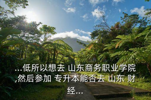 山東財(cái)經(jīng)專升本,山東省專升本