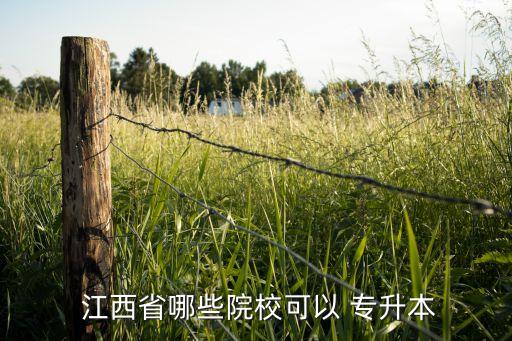  江西省哪些院?？梢?專升本