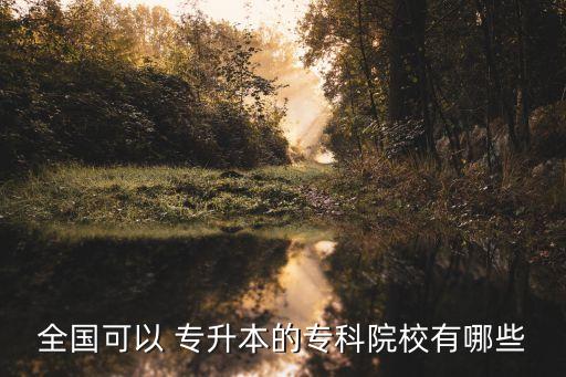 全國(guó)可以 專升本的?？圃盒Ｓ心男? class=