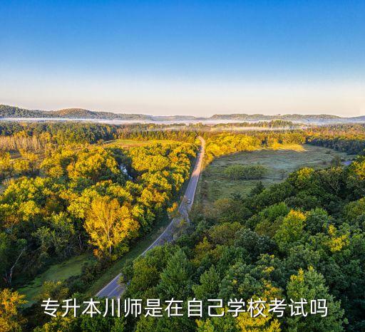  專升本川師是在自己學(xué)?？荚噯? class=