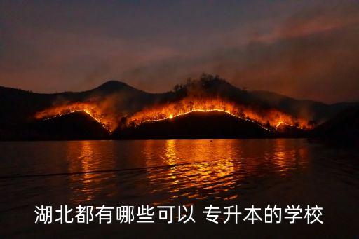 江漢大學專升本簡章