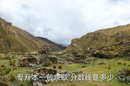 專升本分?jǐn)?shù)線