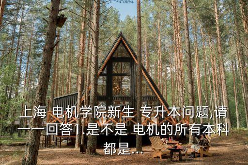 上海電機學(xué)院2011專升本預(yù)錄取
