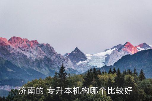 濟南的 專升本機構(gòu)哪個比較好