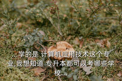 太原計(jì)算機(jī)專升本,計(jì)算機(jī)專升本可以跨什么專業(yè)