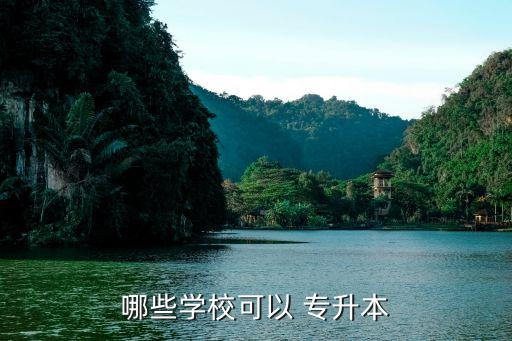 哪些學(xué)?？梢?專升本