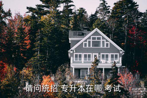 請(qǐng)問(wèn)統(tǒng)招 專(zhuān)升本在哪 考試