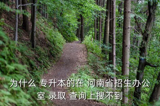 2017河南周口專升本錄取查詢