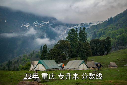 22年 重慶 專升本 分數(shù)線