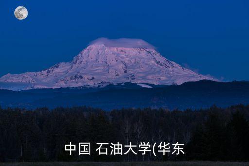 中國 石油大學(華東