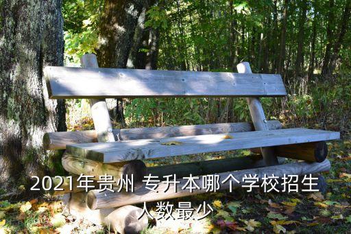 2021年貴州 專升本哪個(gè)學(xué)校招生人數(shù)最少