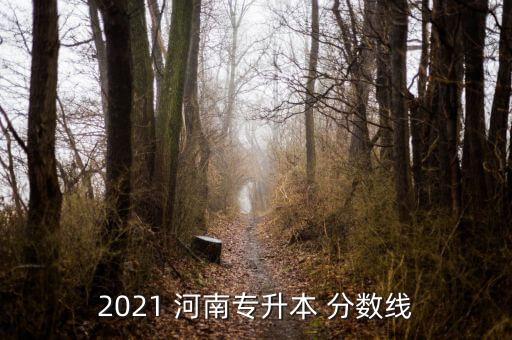 2021 河南專(zhuān)升本 分?jǐn)?shù)線(xiàn)