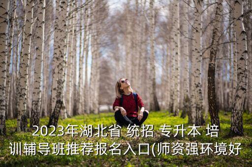 2023年湖北省 統(tǒng)招 專升本 培訓(xùn)輔導(dǎo)班推薦報(bào)名入口(師資強(qiáng)環(huán)境好