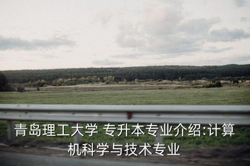 青島理工大學(xué) 專升本專業(yè)介紹:計算機(jī)科學(xué)與技術(shù)專業(yè)