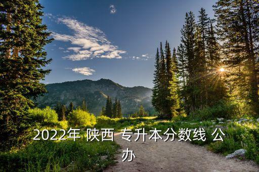 陜西藝術(shù)類專升本的公辦學校,2022年陜西專升本公辦學校錄取分數(shù)線