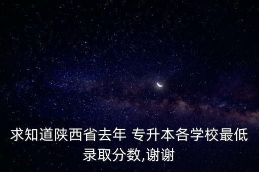 榆林學(xué)院專升本分數(shù)線