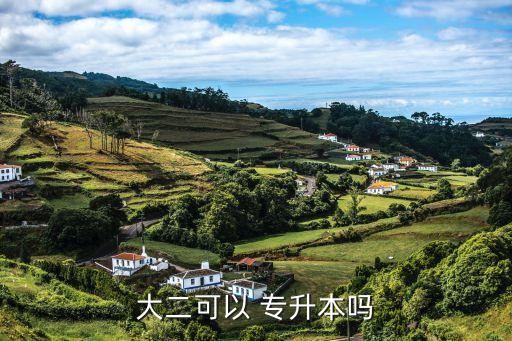 大二可以 專升本嗎