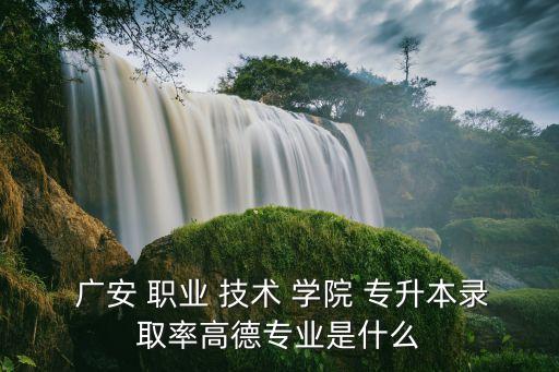 廣安職業(yè)技術(shù)學院是否可以專升本