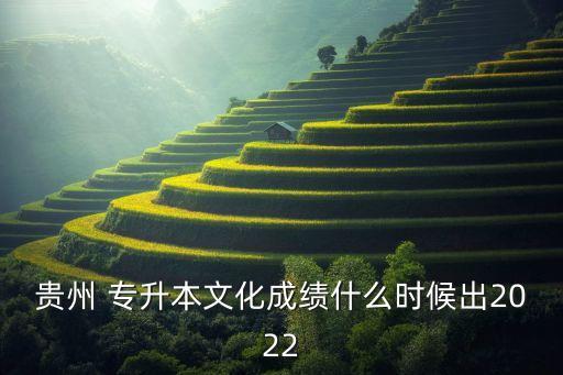 貴州省專升本考試網