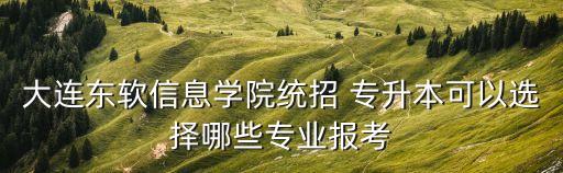 遼寧專升本軟件工程