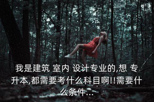 室內(nèi)設計可以專升本嗎,建筑室內(nèi)設計專升本有哪些學校