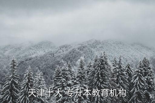 天津十大 專升本教育機構