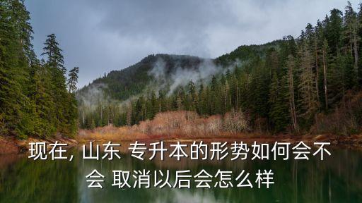 2018年山東取消專(zhuān)升本