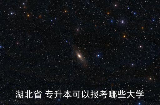 武漢專升本好考的學校有哪些