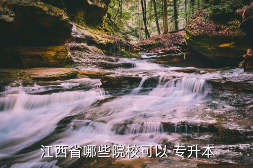  江西省哪些院?？梢?專(zhuān)升本