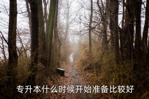  專升本什么時(shí)候開(kāi)始準(zhǔn)備比較好