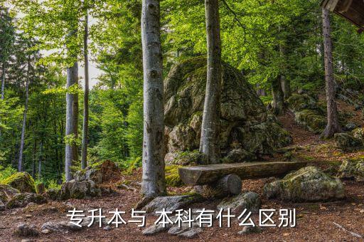 專(zhuān)升本與 本科有什么區(qū)別